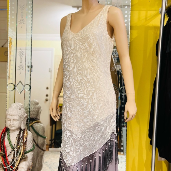 Montage by Mon Cheri Dresses & Skirts - MONTAGE By MON CHERI Maxi Night Gown Size 16 Sleeveless 100% Silk